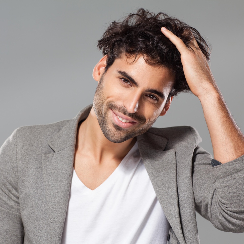 Portrait of a young man.